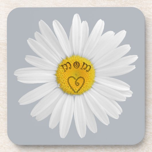 Daisy Blume für Mama Art Customizing Background Untersetzer (Vorderseite)
