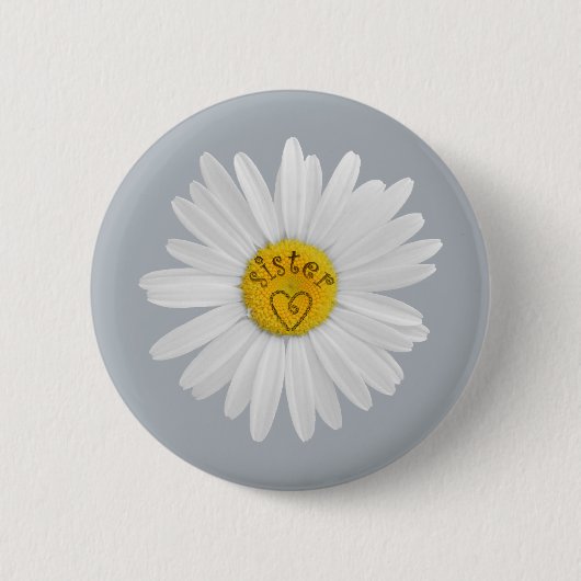 Daisy Blume für Sister Art Customizing Background Button (Vorderseite)