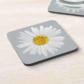 Daisy Blume für Sister Art Customizing Background Getränkeuntersetzer (Linke Seite)