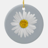 Daisy Blume für Sister Art Customizing Background Keramik Ornament (Hinten)