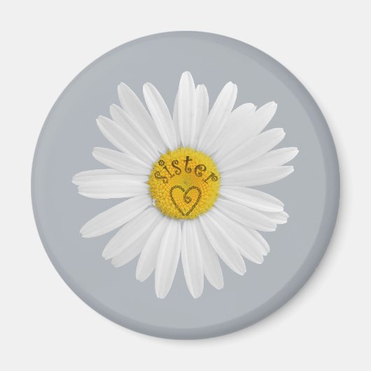 Daisy Blume für Sister Art Customizing Background Magnet (Vorne)