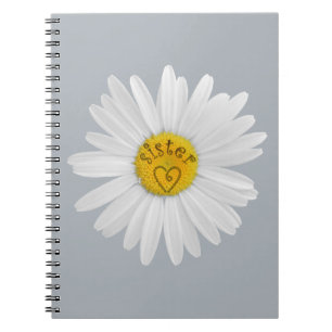 Daisy Blume für Sister Art Customizing Background Notizblock