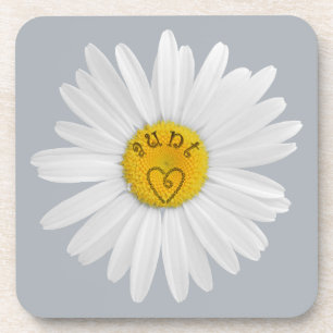 Daisy Blume für Tante Art individueller Hintergrun Untersetzer