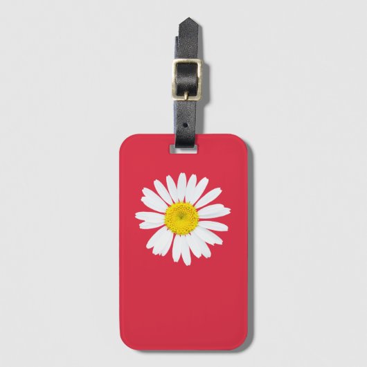 Daisy Blume Gepäckanhänger (Vorderseite Vertikal)