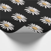 Daisy (Blume) - Glossy Wrapping Paper, 30" x 6' Geschenkpapier (Ecke)