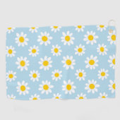 Daisy-Blume Golfhandtuch (Horizontal)