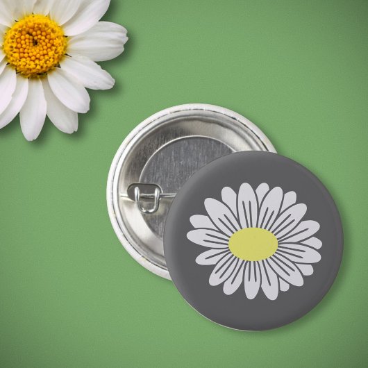 Daisy Blume Gray Button