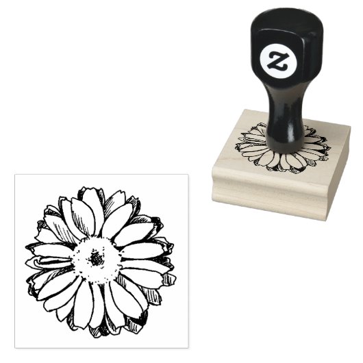 Daisy Blume Gummistempel (Stempel)
