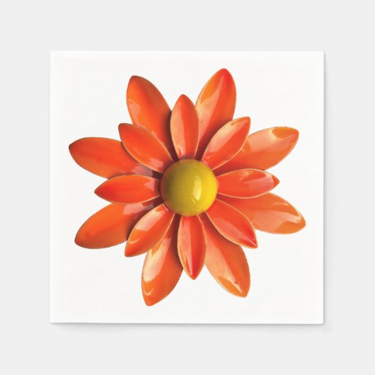 Daisy Blume - Hochzeit des Blumenfrühlings Sommerg Serviette (Vorderseite)