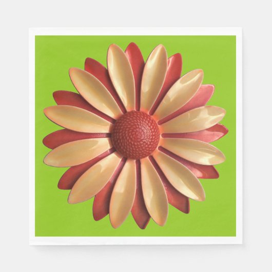 Daisy Blume - Hochzeit des Blumenfrühlings Sommerg Serviette (Vorderseite)