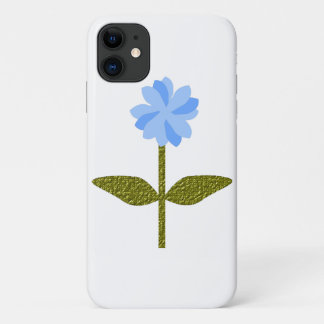 Daisy Blume Hübsch Blue iPhone 3 Fall 11 Hülle