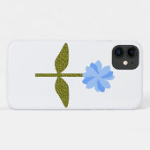 Daisy Blume Hübsch Blue iPhone 3 Fall Case-Mate iPhone Hülle (Rückseite (Horizontal))