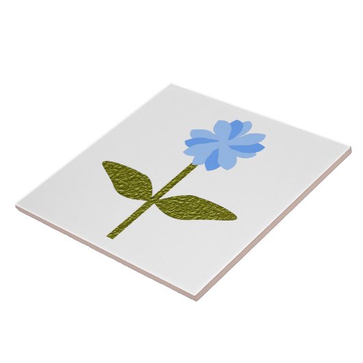 Daisy Blume Hübsch Blue Tile Fliese (Seite)