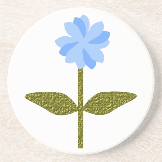 Daisy Blume Hübsch Blue Untersetzer (Vorne)