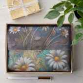 Daisy Blume Hübsche Wildblumen Blumenstrauß Art Seidenpapier (Geschenk)