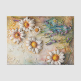 Daisy Blume Hübsche Wildblumen Blumenstrauß Art Seidenpapier