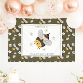 Daisy Blume Hummel Bee Green Baby Dusche Banner