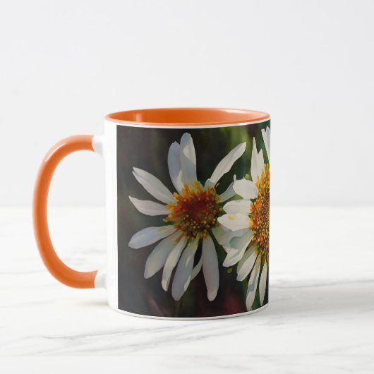 Daisy Blume im Garten Blumenstrauß Tasse Cup (Links)