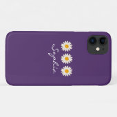 Daisy Blume individuelle Name Case-Mate iPhone Hülle (Rückseite (Horizontal))