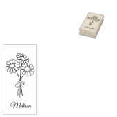 Daisy Blume Individuelle Name Gummistempel (Stempel)