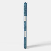 Daisy Blume Inner Peace Symbol - Denim Jeans Case-Mate iPhone Hülle (Rückseite / Rechts)