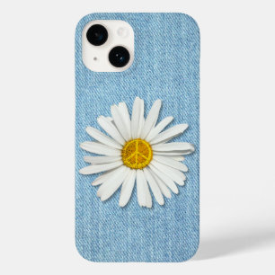 Daisy Blume Inner Peace Symbol - Denim Jeans Case-Mate iPhone 14 Hülle