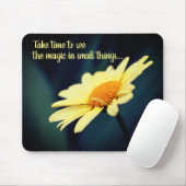 Daisy Blume Inspiration Zitat Mousepad (Mit Mouse)