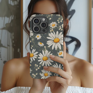 Daisy Blume iPhone 14, 15 Tough Case, botanisch Case-Mate iPhone 14 Pro Hülle