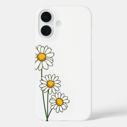 Daisy Blume Iphone Case (Rückseite)