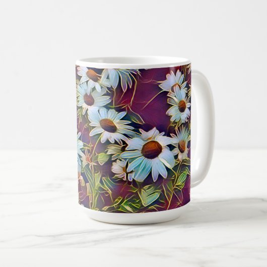 DAISY BLUME KAFFEETASSE (VorderseiteRechts)