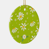 Daisy Blume Keramik Ornament (Rechts)