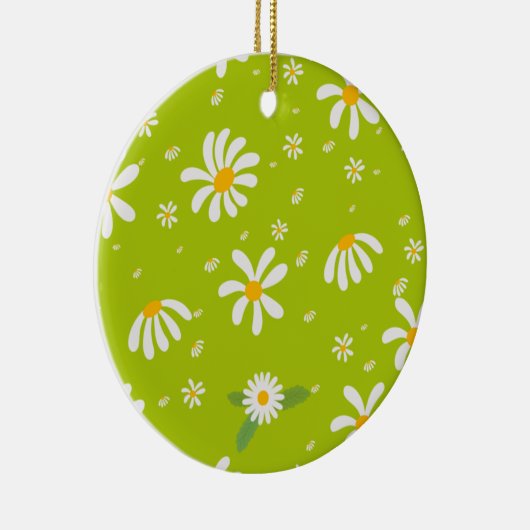 Daisy Blume Keramik Ornament (Rechts)