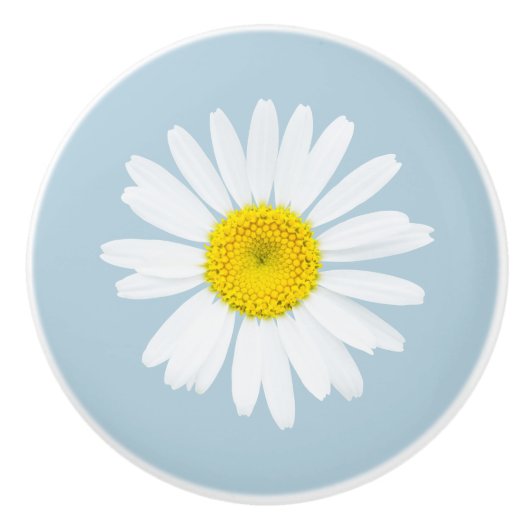 Daisy Blume Keramikknauf (Vorderseite)