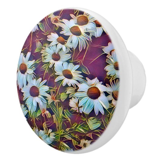 DAISY BLUME KERAMIKKNAUF (Rechts)