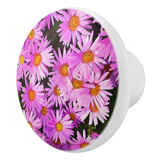 DAISY BLUME KERAMIKKNAUF (Rechts)