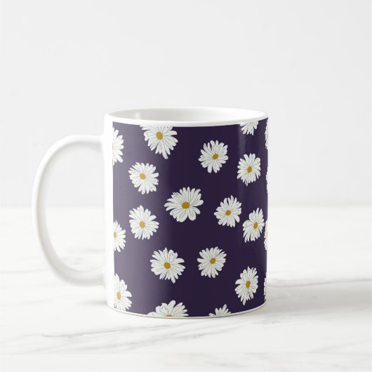 Daisy Blume: kleines, nahtloses Muster. Kaffeetasse (Links)