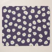 Daisy Blume: kleines, nahtloses Muster. Sherpadecke (Vorderseite (Horizontal))