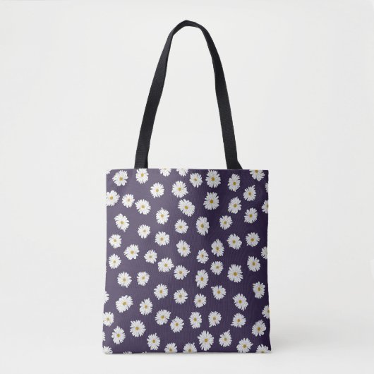 Daisy Blume: kleines, nahtloses Muster. Tasche (Vorderseite)