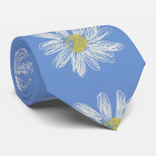 Daisy Blume Krawatte (Gerollt)