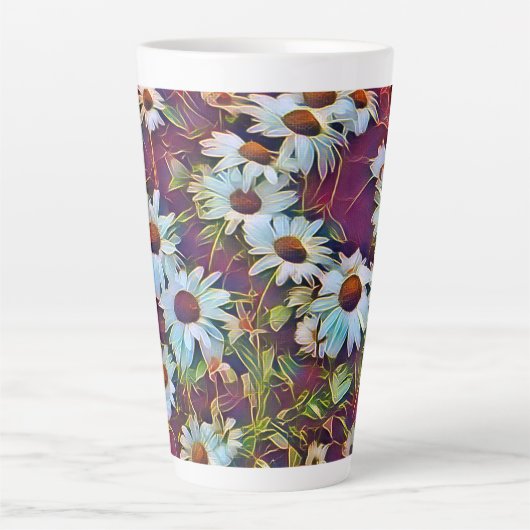 DAISY BLUME Latte Tasse (Vorderseite)