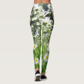 Daisy-Blume lebeln Leggings (Rückseite)