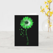 Daisy Blume Leberkrebs-Geschenke Karte (Gelbe Blume)