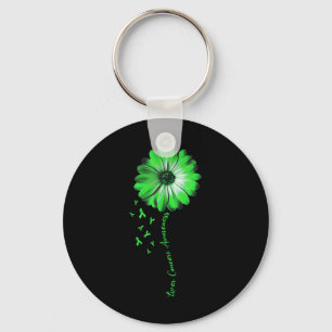 Daisy Blume Leberkrebs-Geschenke Schlüsselanhänger