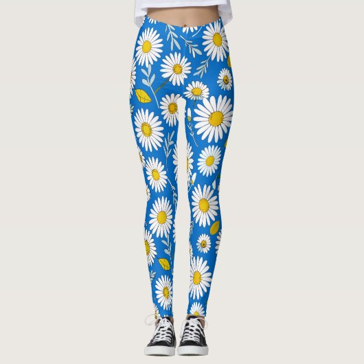 Daisy-Blume Leggings (Vorderseite)