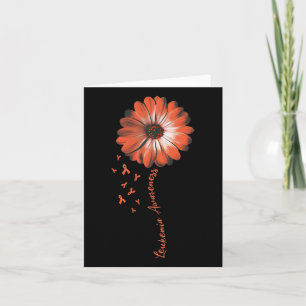 Daisy Blume Leukämie Aufklärungsgeschenke Karte