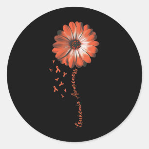 Daisy Blume Leukämie Aufklärungsgeschenke Runder Aufkleber