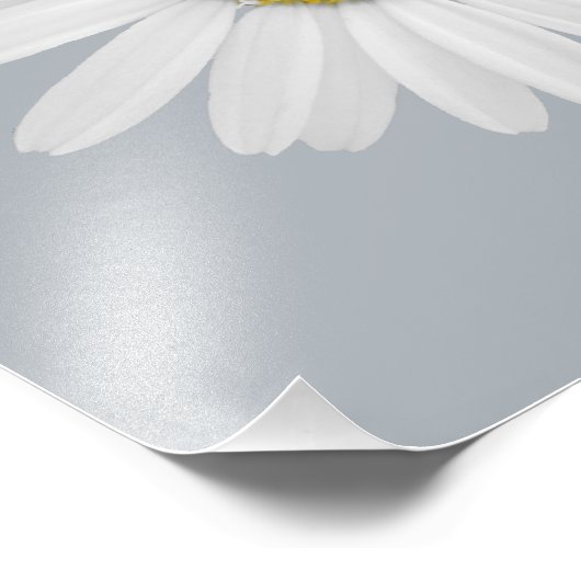 Daisy Blume Liebe Art Customizing Background Fotodruck (Ecke)