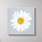 Daisy Blume Liebe Art Customizing Background Leinwanddruck (Vorderseite)