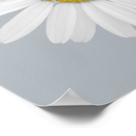 Daisy Blume Liebe Art Customizing Background Poster (Ecke)