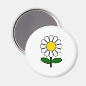 Daisy Blume Magnet (Vorderseite/Rückseite)